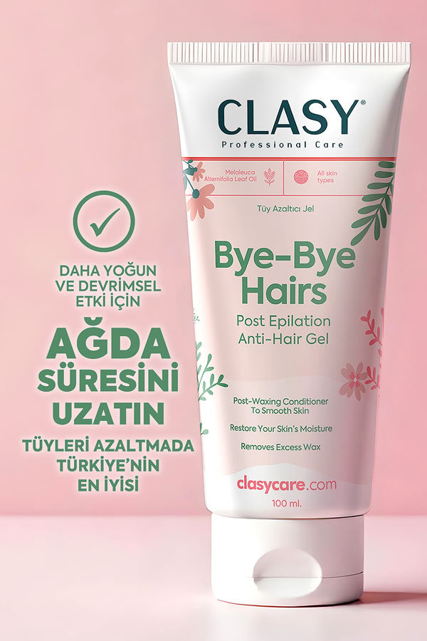 Epilasyon Sonrası Tüy Azaltıcı - Bye-Bye Hairs 100ml – Clasy Care