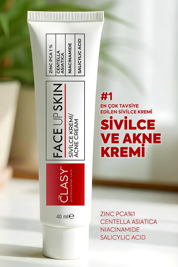 Akne ve Sivilceler için Mükemmel Etki - FACEUPSKIN® Acne Cream 40 ml