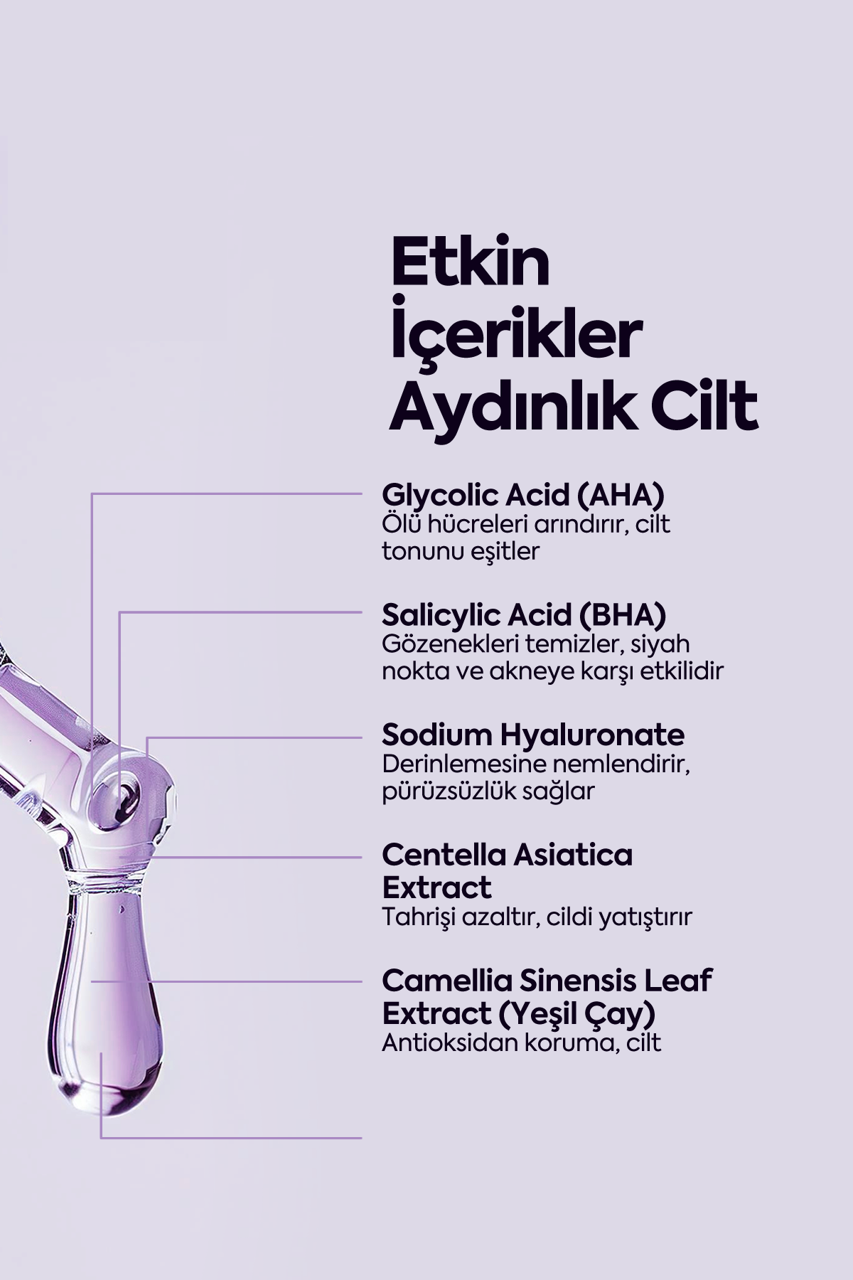 Cilt Tonu Eşitleyici Peeling - Exfoliating AHA-BHA Serum 50 ml