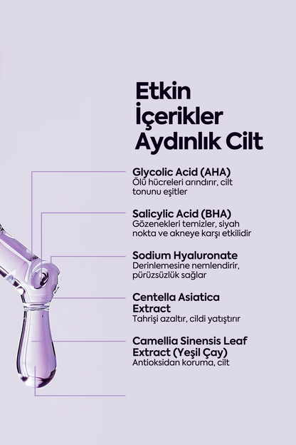 Cilt Tonu Eşitleyici Peeling - Exfoliating AHA-BHA Serum 50 ml