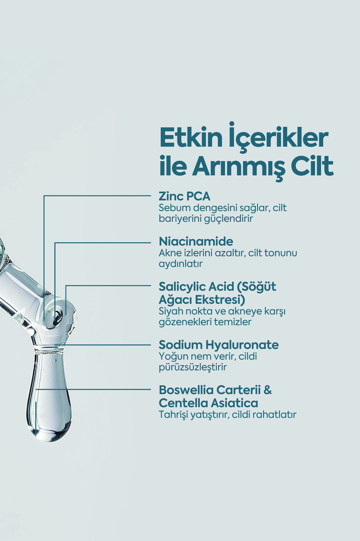 Siyah Nokta ve Akne Düşmanı - Anti Blackhead & Acne Serum 50 ml
