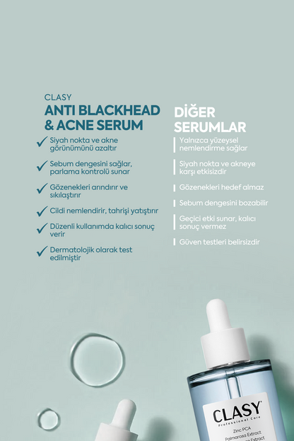 Siyah Nokta ve Akne Düşmanı - Anti Blackhead & Acne Serum 50 ml