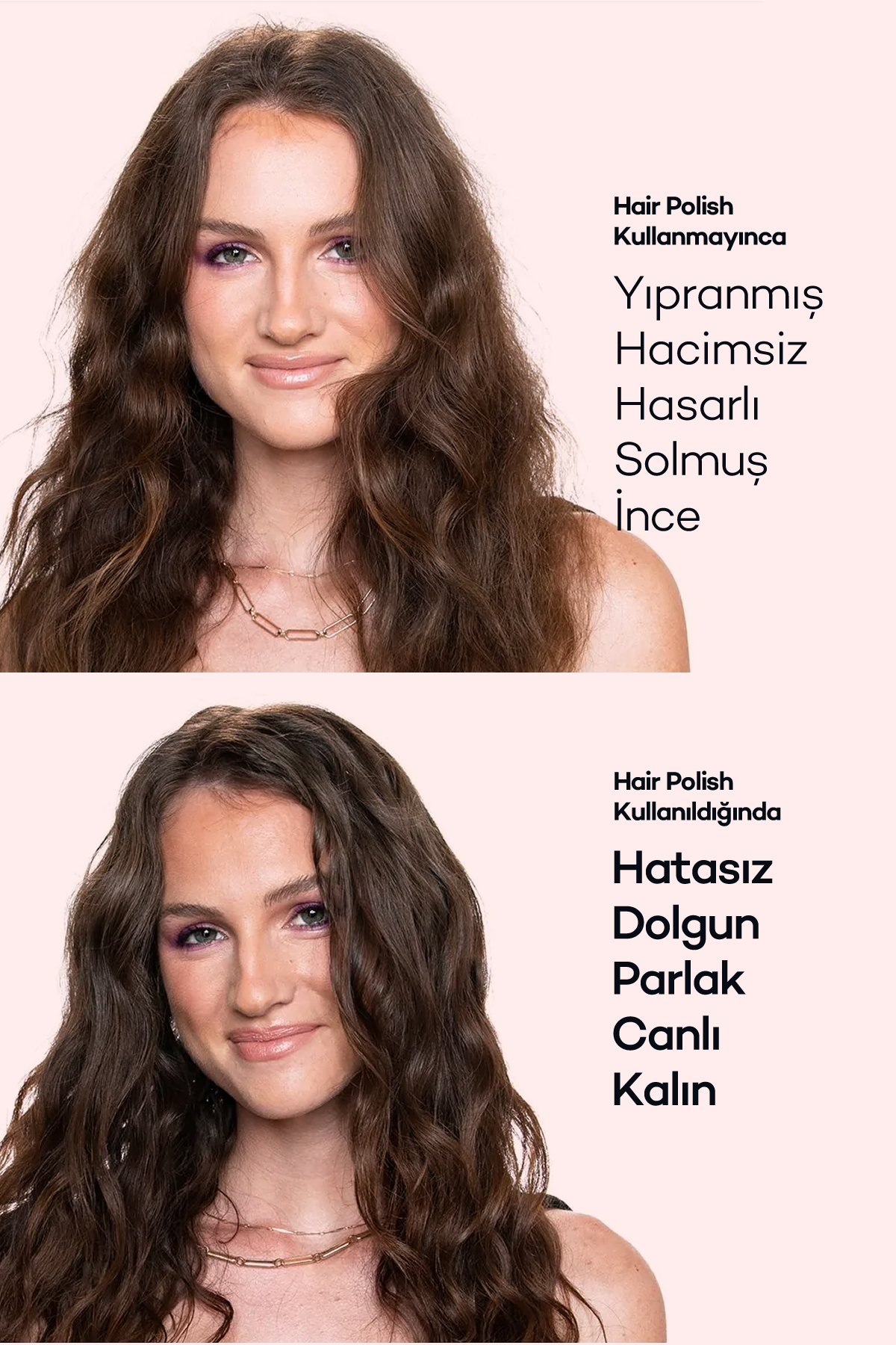 Boyalı veya Her Türlü Saçlar için Saç Cilası - Hair Polish Powerful Herbs for Revitalising Hair 250 ml