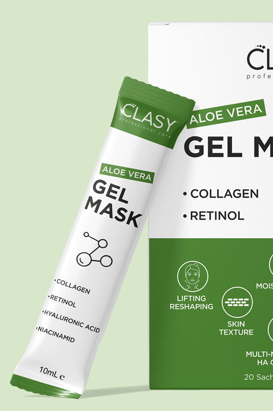 Aloe Vera Gel Mask - Gençleştirici Jel Maske - 20 Şaset