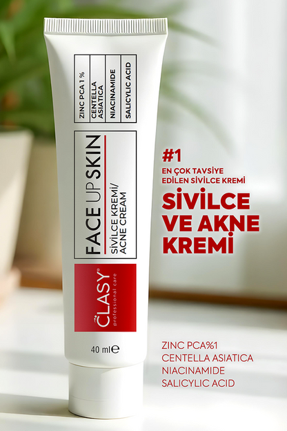Akne ve Sivilceler için Mükemmel Etki - FACEUPSKIN® Acne Cream 40 ml
